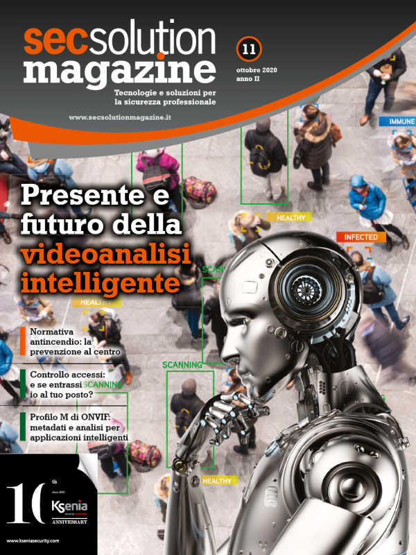 Secsolution Magazine n.11 Ott/20. Presente e futuro della videoanalisi intelligente