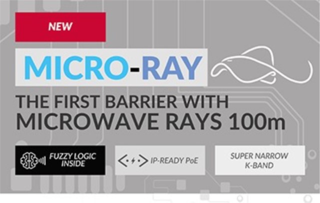 CIAS: Micro-Ray, rivoluzionaria barriera con raggi a microonda