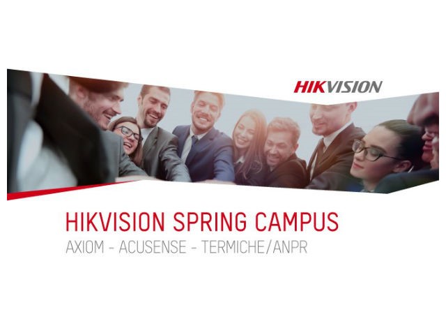 Tre mesi a tutta formazione con Hikvision Campus