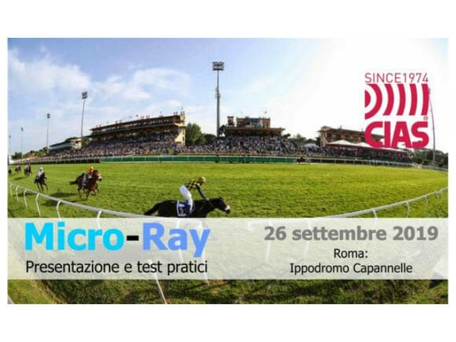 CIAS, a Roma la presentazione di Micro-Ray
