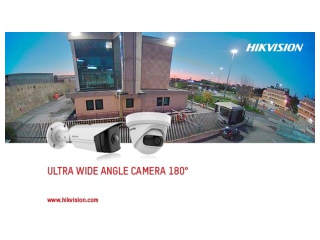 Ultra Wide Angle Camera Hikvision: visuale ampia e dettagliata per vasti spazi
