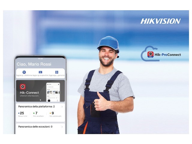 Hikvision: Cloud HIK-ProConnect, piattaforma di business management e convergenza