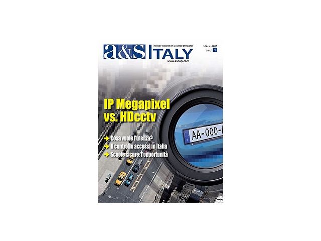 a&s Italy n.1 febbraio 2010, Nasce a&s Italy, il brand globale della security con l'anima italiana.
