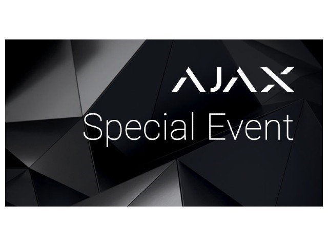 Ajax Systems, uno Special Event per la presentazione virtuale dei nuovi prodotti