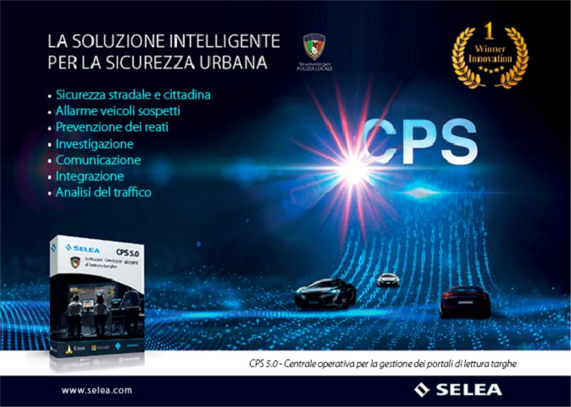 Selea, CPS 5.0 a canone zero, software intelligente ed economico per la sicurezza urbana