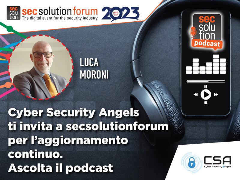 Cyber Security Angels: il co-fondatore Moroni invita gli “angels” a secsolutionforum