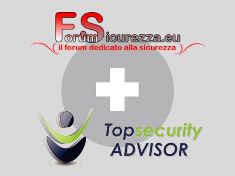 Forum-Sicurezza.eu entra a far parte della piattaforma Top Security Advisor