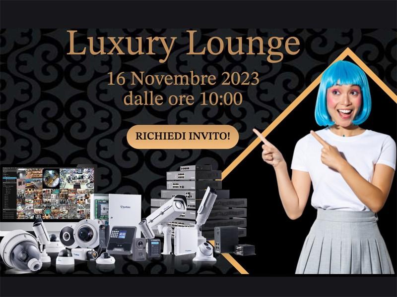 Luxury Lounge: da GVision GeoVision Italia un invito a scoprire le ultime novità della sicurezza 