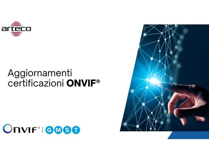 Arteco: completata la conformance di OMNIA per quattro profili ONVIF 