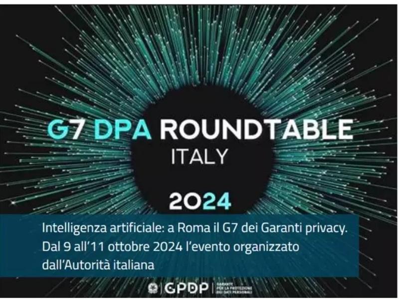 Intelligenza artificiale, a Roma il Summit dei Garanti del G7