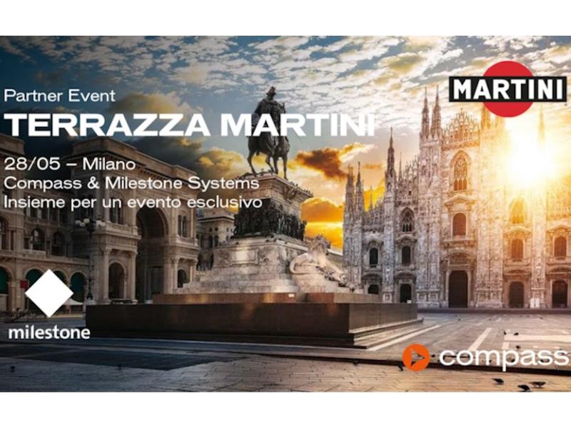 Compass  e Milestone Systems, evento esclusivo a Terrazza Martini nel segno dell’innovazione 