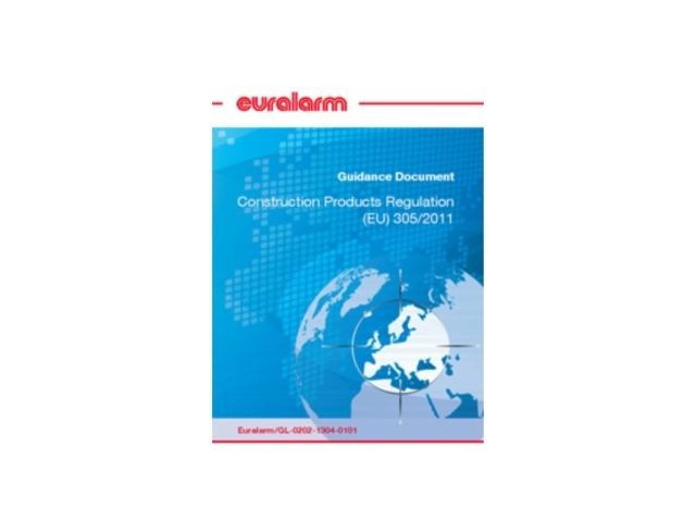 Euralarm pubblica una guida alla CPR EU 305/2011