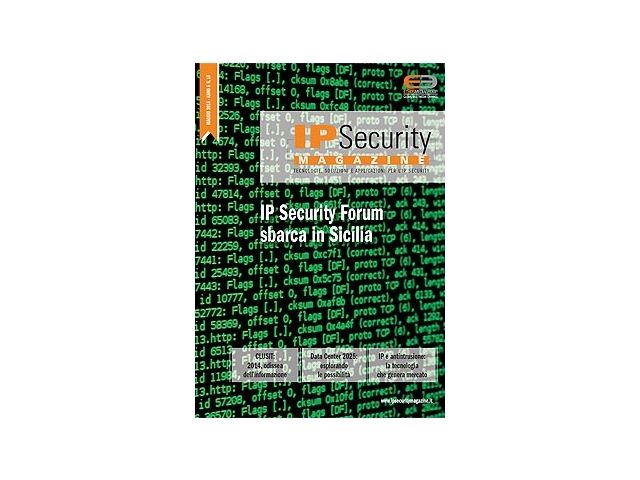IP Security Magazine n.16 Mag 2015. IP Security Forum sbarca in Sicilia