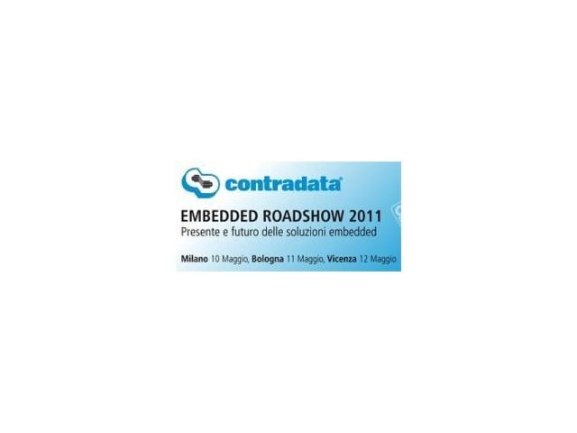 Pochi giorni alla partenza del Contradata Embedded Roadshow