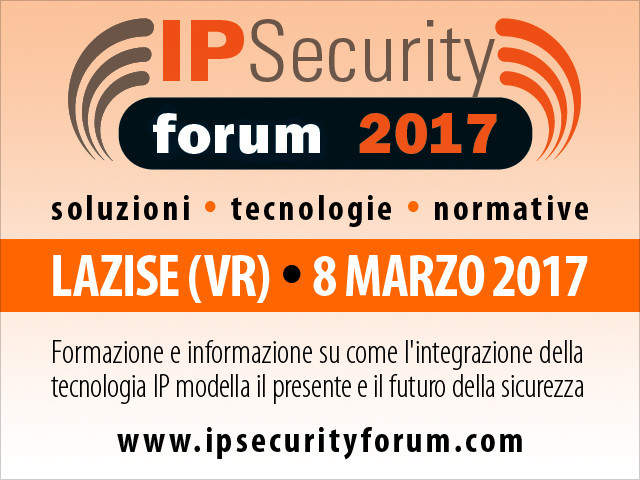 A Lazise la diciottesima edizione di IP Security Forum 