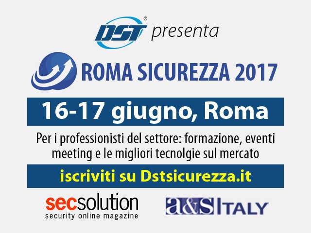 A Roma, il nuovo evento per i professionisti della sicurezza 
