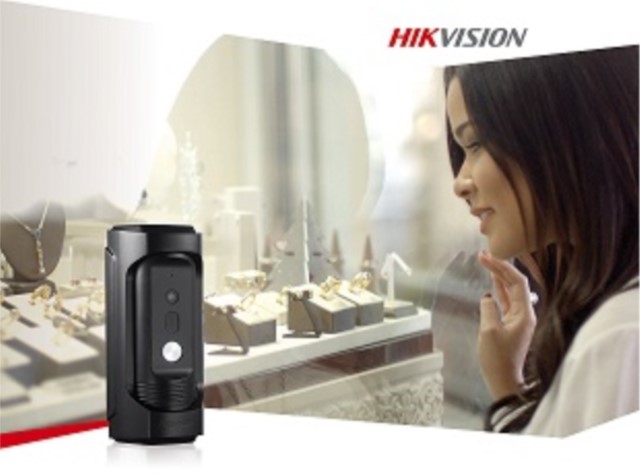 Postazione Intercom IP da esterno sicurezza antivandalo firmata Hikvision 
