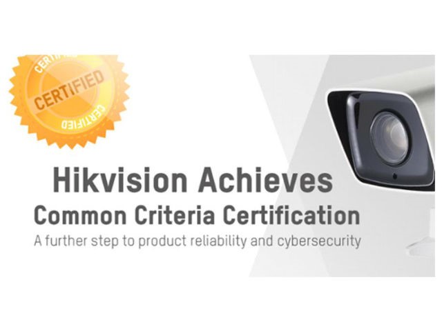 Hikvision certificata Common Criteria per le telecamere IP DS-2CD3 e DS-2CD5 