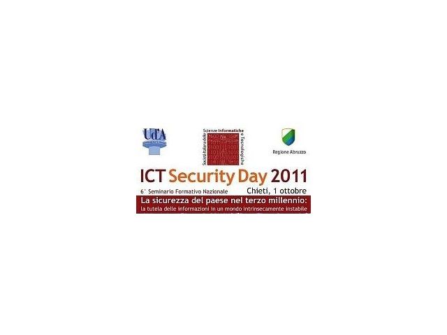 A Chieti la 6° edizione dell'ICT Security Day