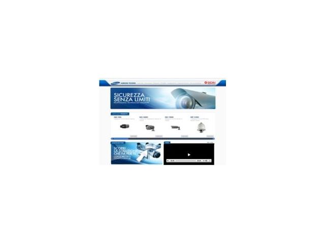 Sidin lancia www.videosicurezzaip.it, il sito dedicato a Samsung Techwin