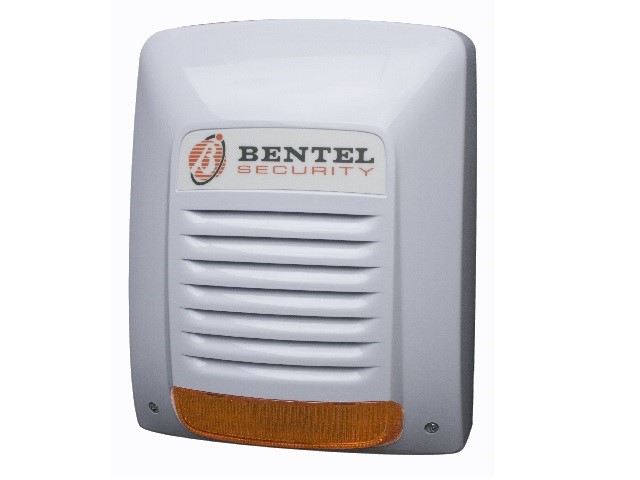 Bentel Security: sirena autoalimentata da esterno