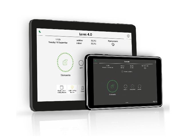 Ksenia Security: tastiera capacitiva multi touch