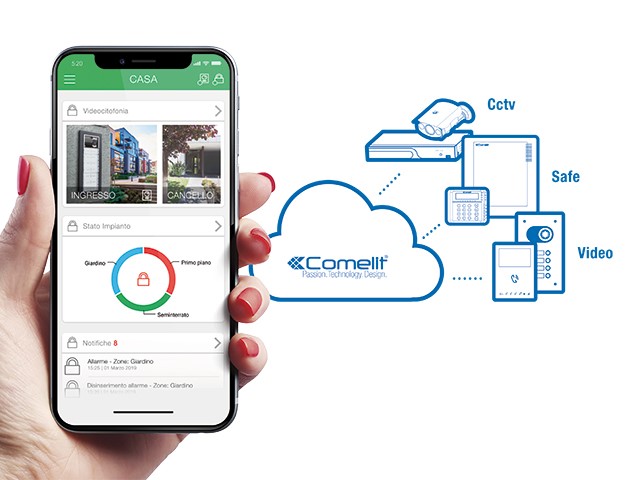 Comelit, con VEDO l'antintrusione flessibile con gestione via cloud