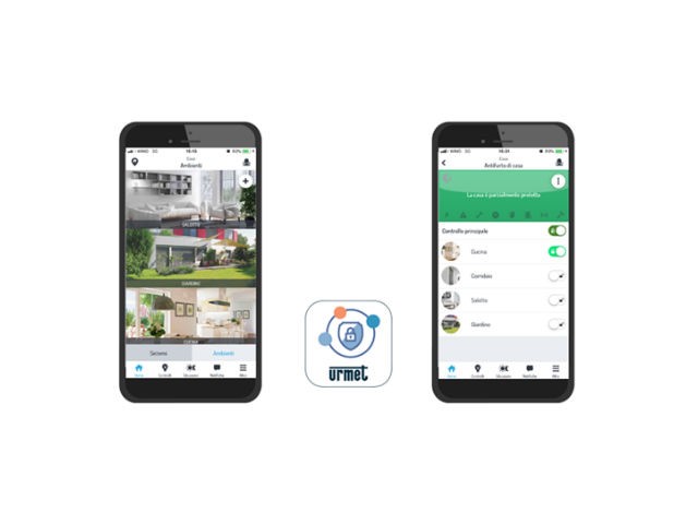 App Urmet Secure per monitorare a distanza sistemi antintrusione e videosorveglianza