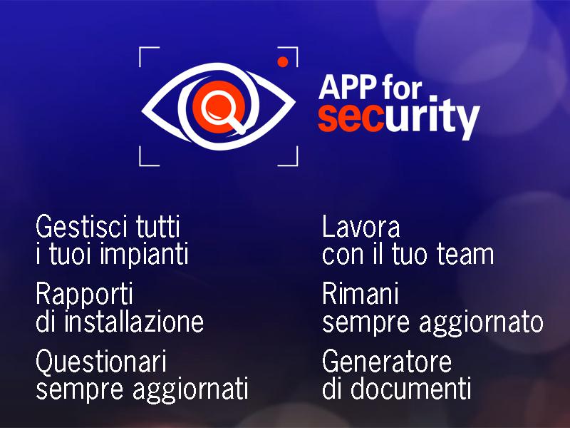 APP for security, la “svolta” per i professionisti della Security