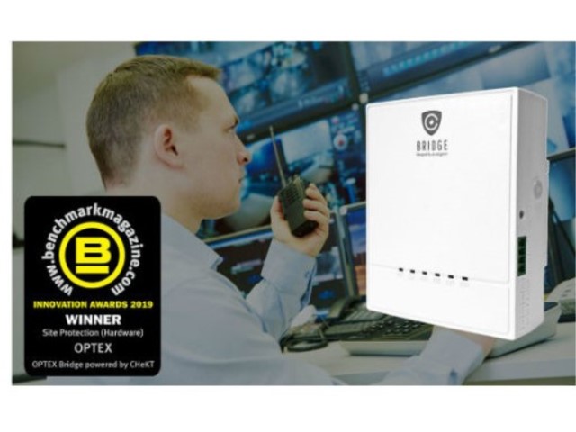 OPTEX Visual Verification Bridge si aggiudica il Benchmark Innovation Award