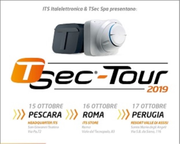 Tsec Tour negli store  ITS Italelettronica