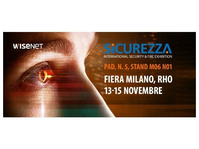 Hanwha Techwin a SICUREZZA con anteprime e novità