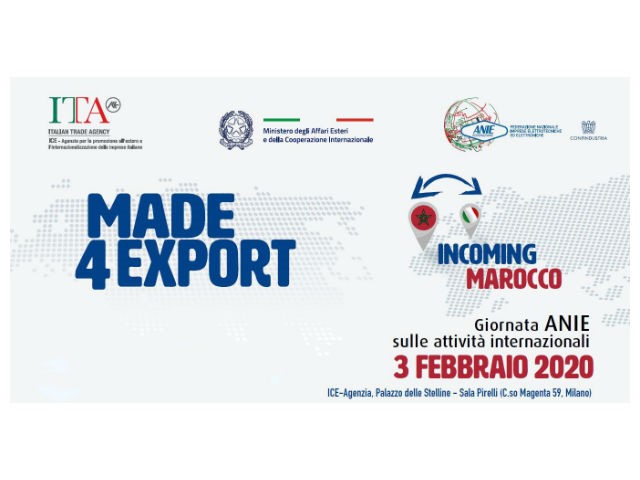 ANIE, 3 febbraio a Milano l'evento dedicato alle attività internazionali 