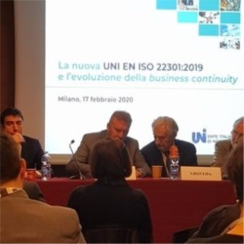 Presentata la nuova Norma UNI EN ISO 22301:2019 sulla continuità operativa