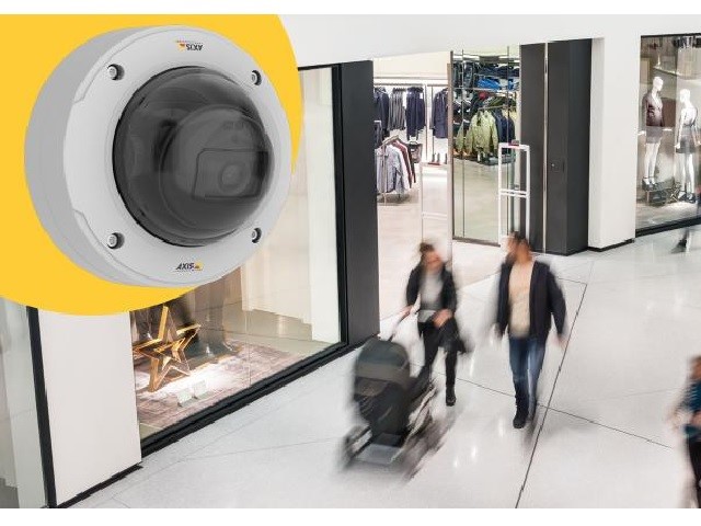 Axis Communications: telecamere con vista grandangolare in/outdoor