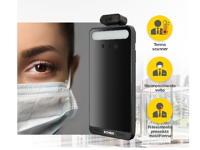 Vimar: termoscanner per controllo volto e temperatura corporea