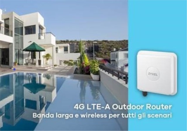 Zyxel, un nuovo Advanced Outdoor Router per connessioni stabili e ad alta velocità