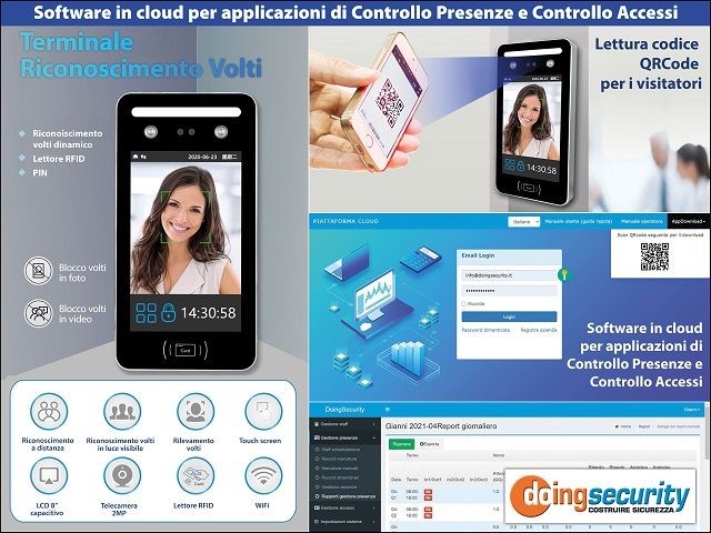 DoingSecurity a secsolutionforum 2021 per presentare il Controllo Presenza in Cloud