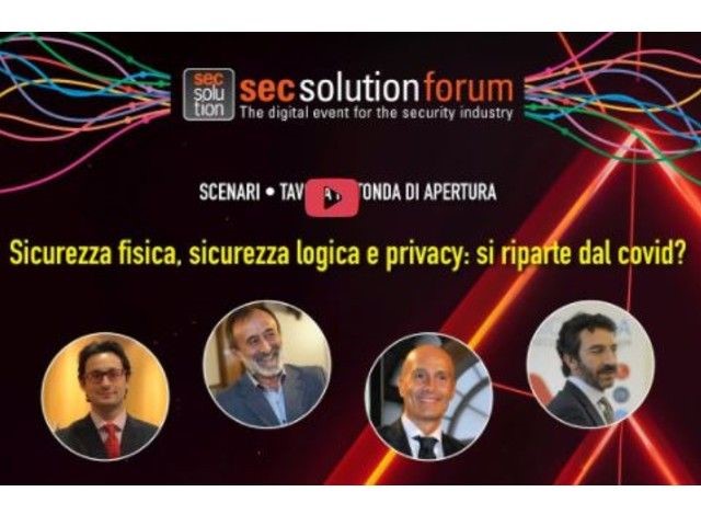 secsolutionforum 2021: on line le tavole rotonde delle tre giornate    