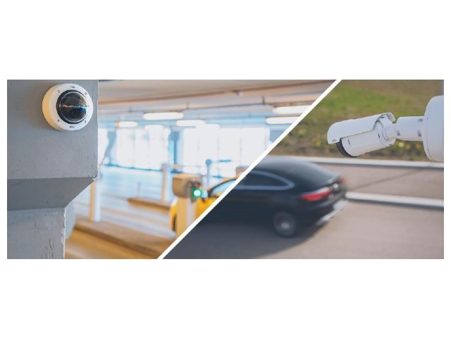 Axis Communications: kit di telecamere per il riconoscimento targhe e controllo accessi