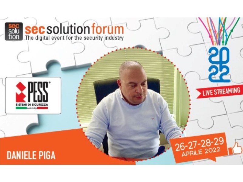 A secsolutionforum 2022 i sistemi di sicurezza di Pess: 100% made in Italy   