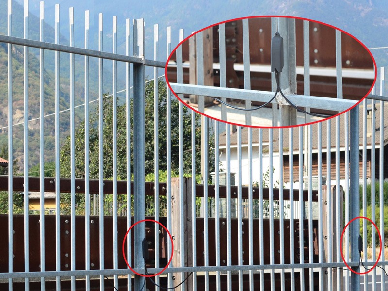 Sistema di protezione per qualunque recinzione