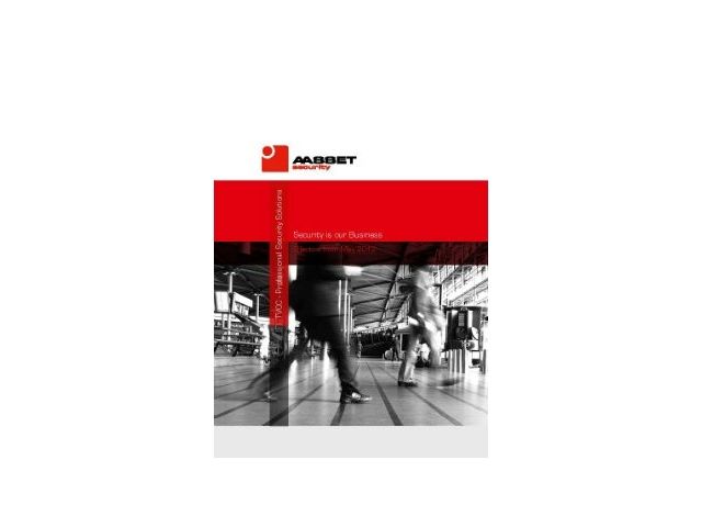 Aasset Security Italia lancia il nuovo catalogo videosorveglianza