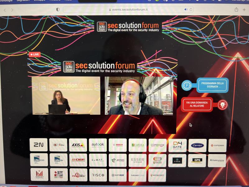 secsolutionforum: resilienza e crescita per l’evento digitale e per l’intero comparto sicurezza