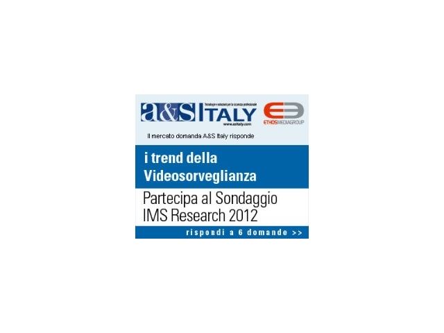 Italian top six 2012 per la videosorveglianza: un sondaggio targato a&s Italy