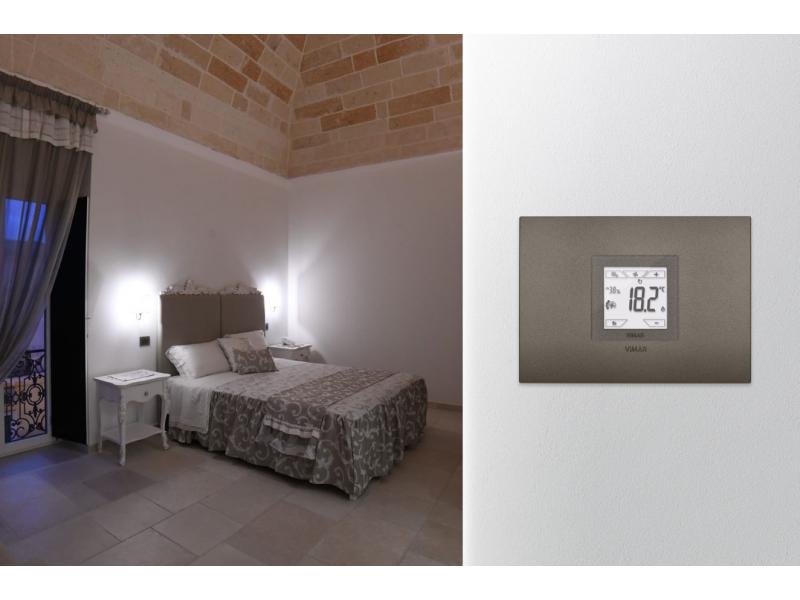 Tecnologia firmata Vimar per l'Hotel Plaza Carrisi di Cellino San Marco 