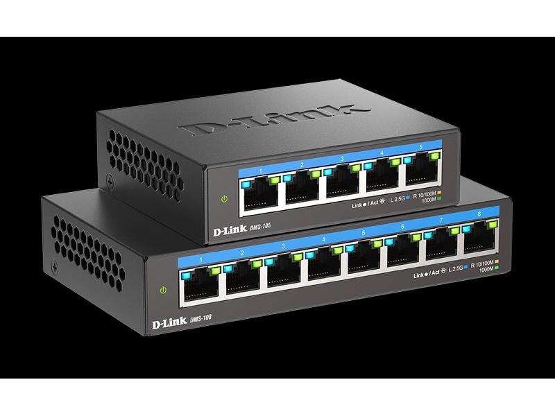 D-Link: Switch Desktop Multi-Gigabit 