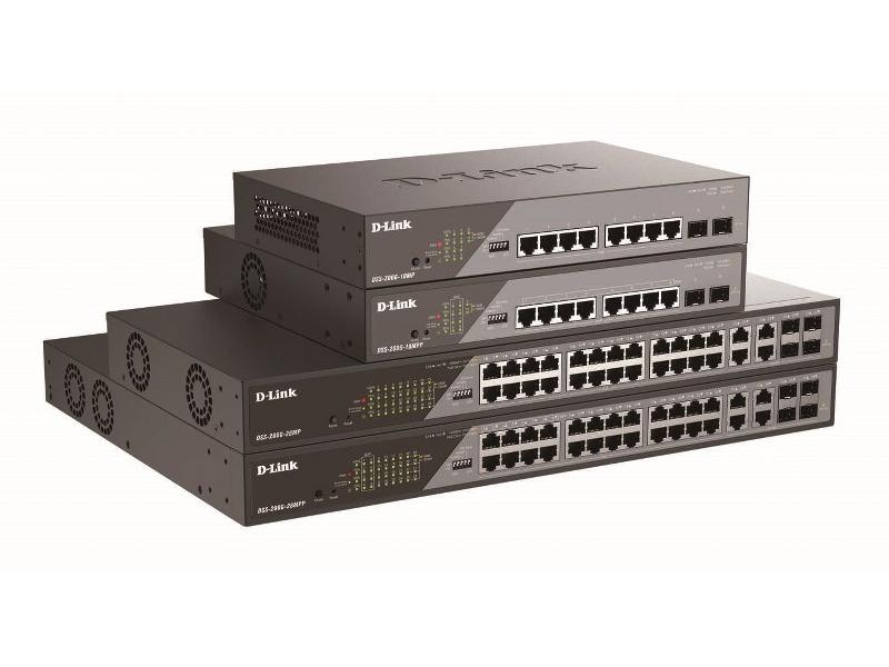 D-Link: smart Switch Gigabit PoE per la videosorveglianza