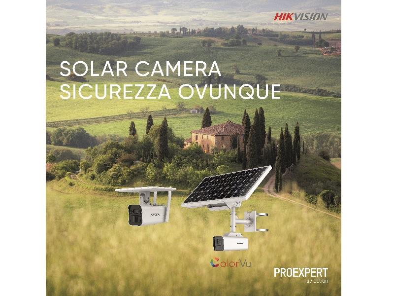 Hikvision: telecamere a energia solare