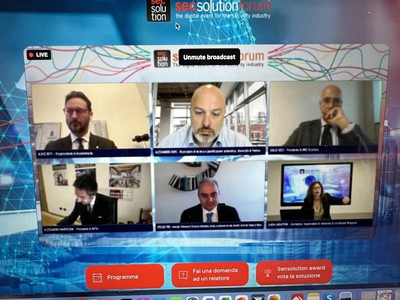 secsolutionforum: la vitalità del settore nel successo dell’unico evento digitale della sicurezza
